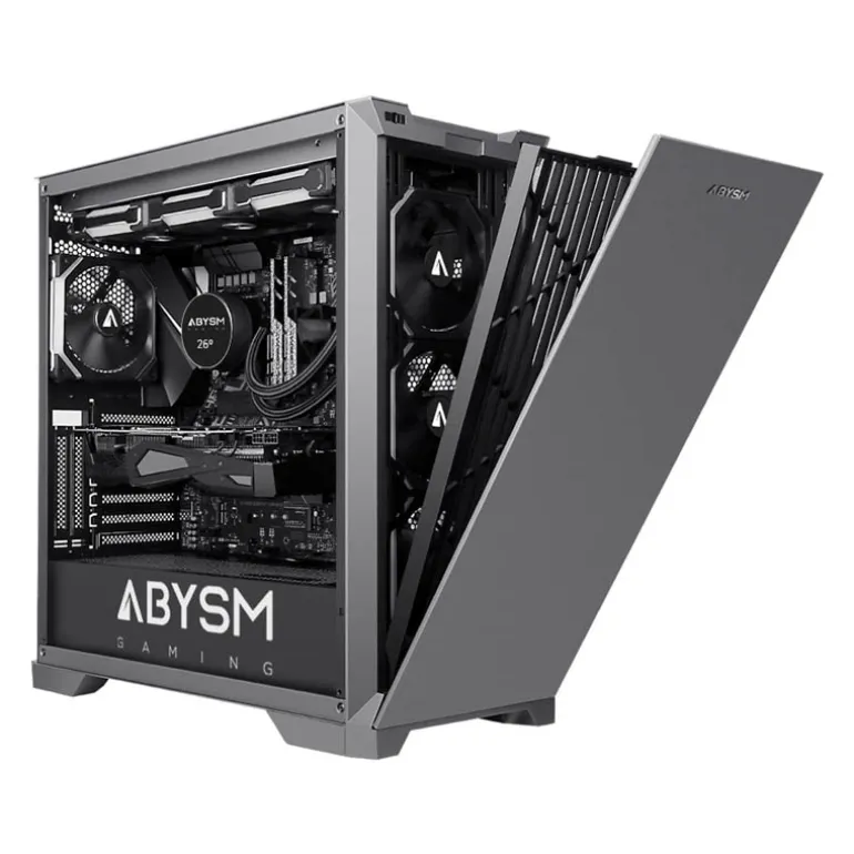 Caja/Torre Abysm Danube Mura Pro Negro