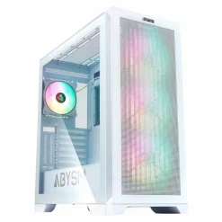 Caja/Torre Abysm Danube Mura BX300 ARGB Blanco