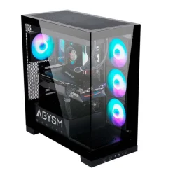 Caja/Torre Abysm Danube Sava H500 Negro