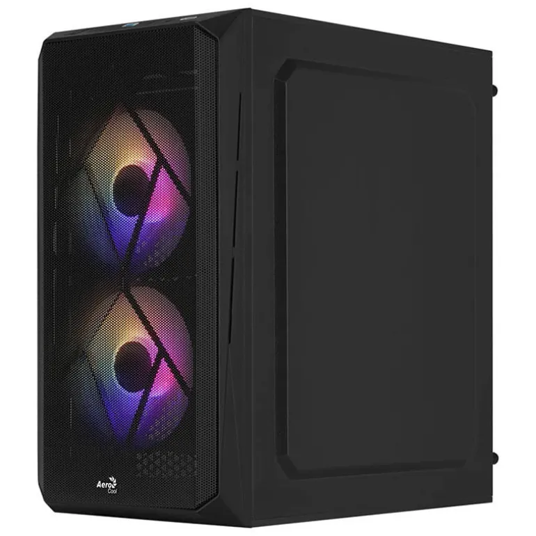 Caja/Torre Aerocool CS 107 V2 RGB Negro
