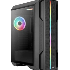 Caja/Torre Aerocool Splinter Duo ARGB Negro