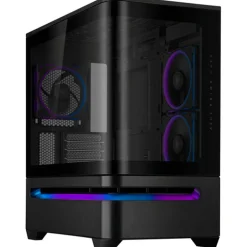 Caja/Torre Asus Prime AP202 TG ARGB Negro