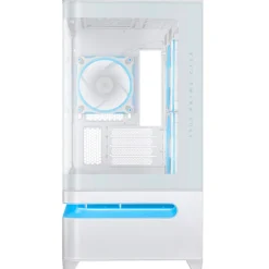 Caja/Torre Asus Prime AP202 TG ARGB Blanco