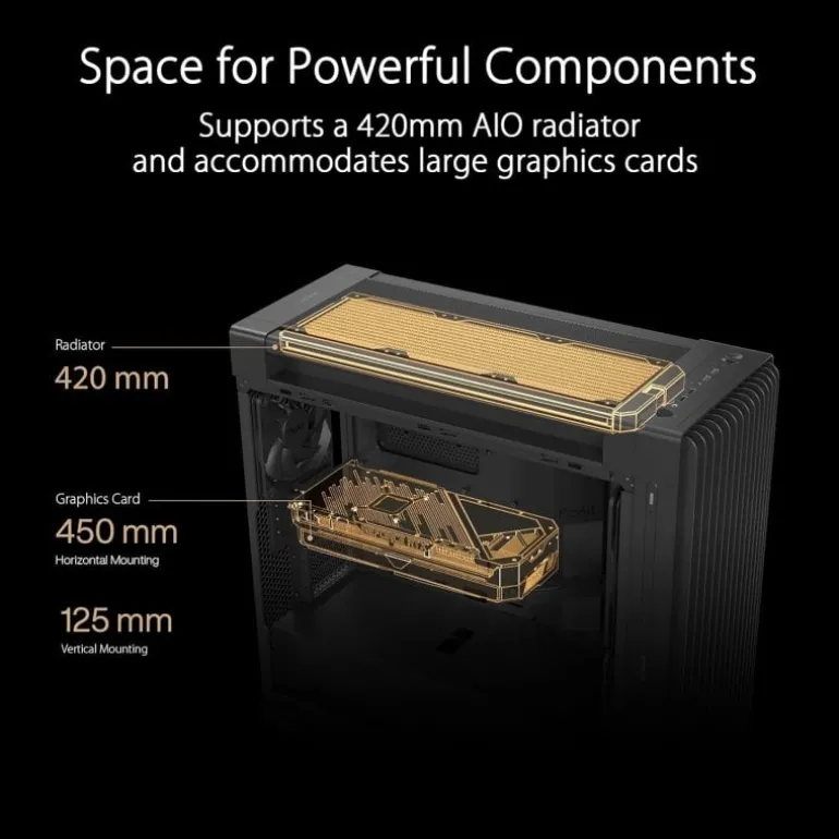 Caja/Torre Asus ProArt PA602 Negro