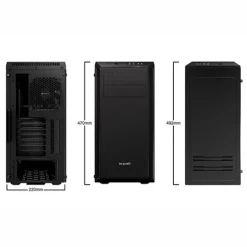 Caja/Torre be quiet! Pure Base 600 Negro -W