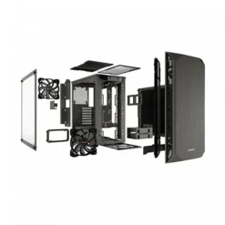 Caja/Torre be quiet! Pure Base 500 Window Metallic Gray