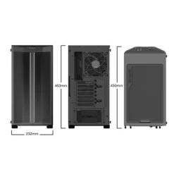 Caja/Torre Be quiet! Pure Base 500DX Negro Cristal Templado