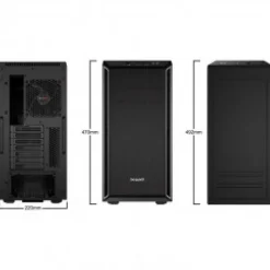 Caja/Torre be quiet! Pure Base 600 Plata