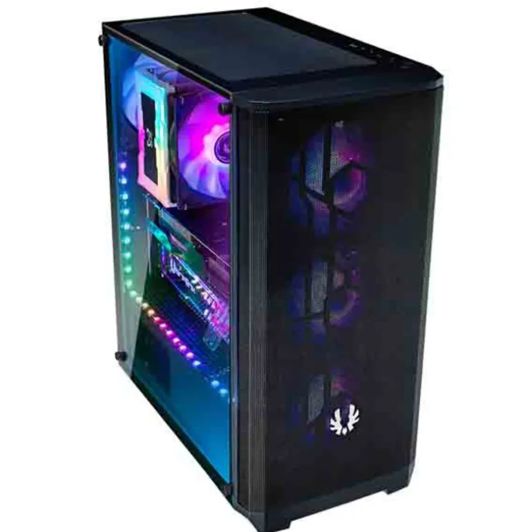 Caja/Torre BitFenix Nova Mesh SE ARGB Black Cristal Templado