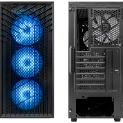 Caja/Torre Coolbox GA300 GRIDLINE ARGB Negra