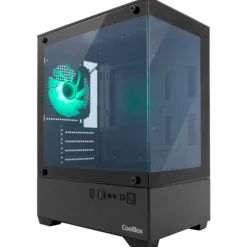 Caja/Torre Coolbox GM200 Vision Lite ARGB Negra