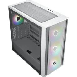 Caja/Torre Cooler Master MasterBox 600 ARGB Blanco