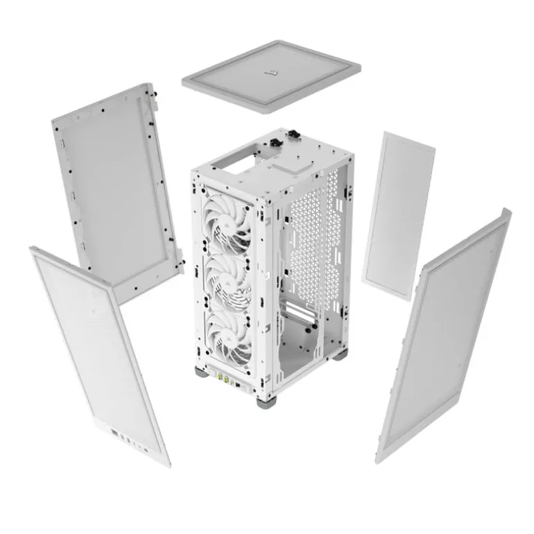 Caja/Torre Corsair 2000D Airflow Blanco
