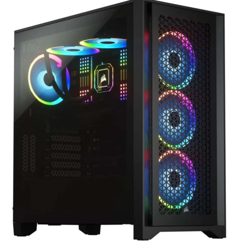 Caja/Torre Corsair 4000D Airflow Black Cristal Templado