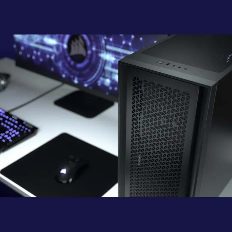 Caja/Torre Corsair 4000D Airflow Black Cristal Templado