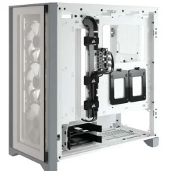 Caja/Torre Corsair iCUE 4000X RGB White Cristal Templado