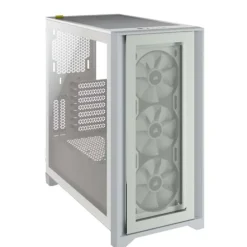Caja/Torre Corsair iCUE 4000X RGB White Cristal Templado