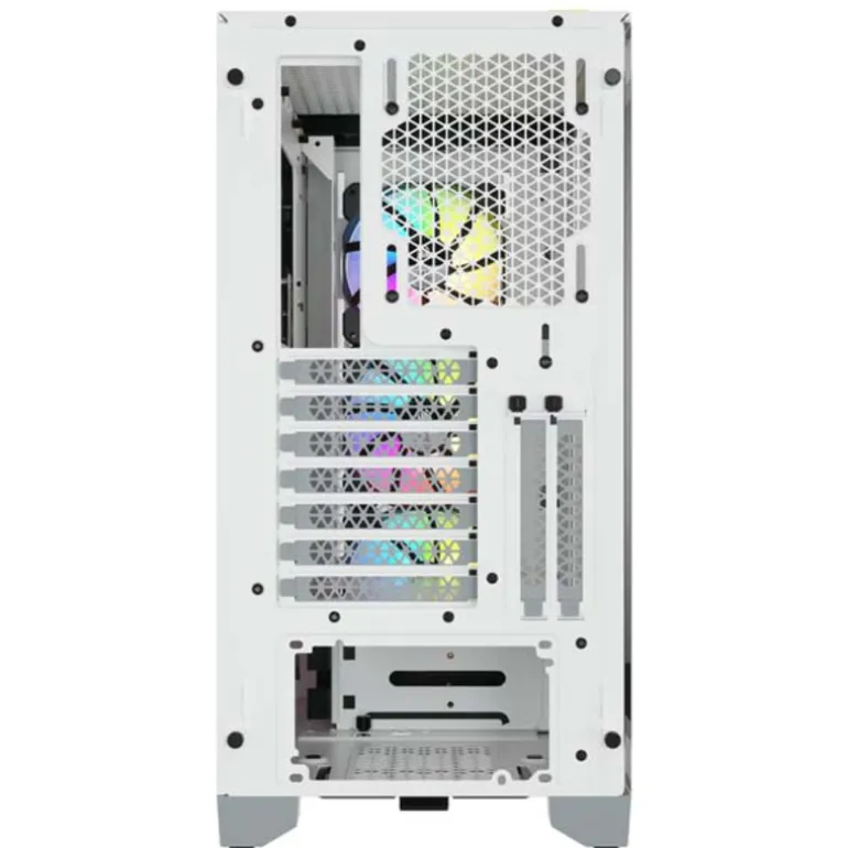 Caja/Torre Corsair iCUE 4000X RGB White Cristal Templado
