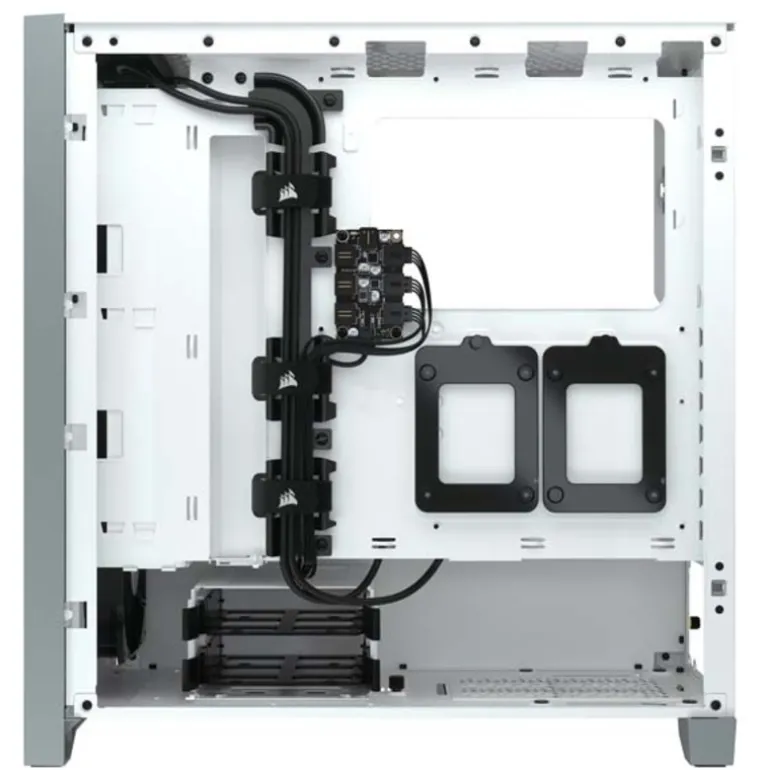 Caja/Torre Corsair iCUE 4000X RGB White Cristal Templado