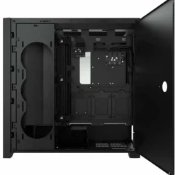 Caja/Torre Corsair iCUE 5000X RGB Black Cristal Templado