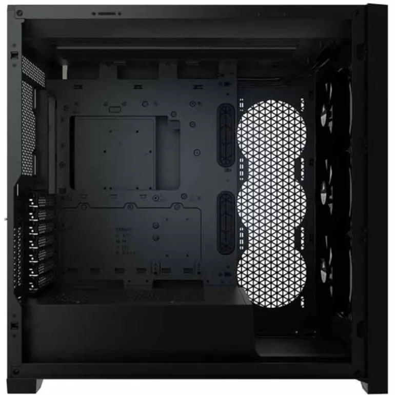 Caja/Torre Corsair iCUE 5000X RGB Black Cristal Templado