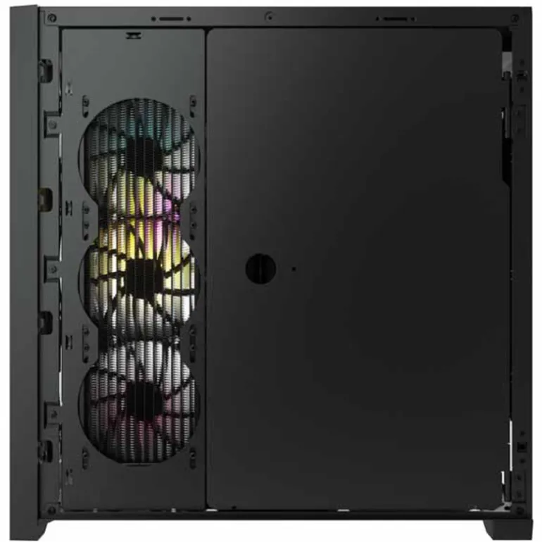 Caja/Torre Corsair iCUE 5000X RGB Black Cristal Templado