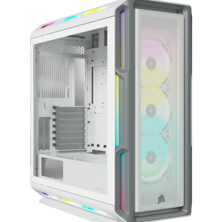 Caja/Torre Corsair 5000T RGB Blanco