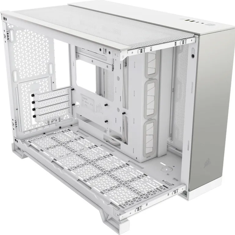 Caja/Torre Corsair 2500X Blanco/Gris Aluminio