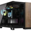 Caja/Torre Corsair 2500X Negro/Nogal