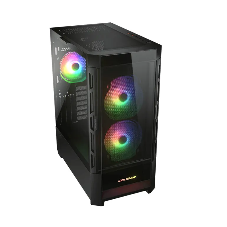 Caja/Torre Cougar Duoface RGB Negro