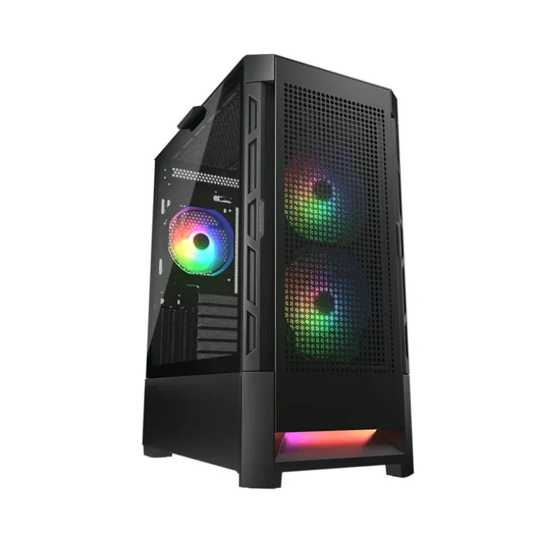 Caja/Torre Cougar Duoface RGB Negro
