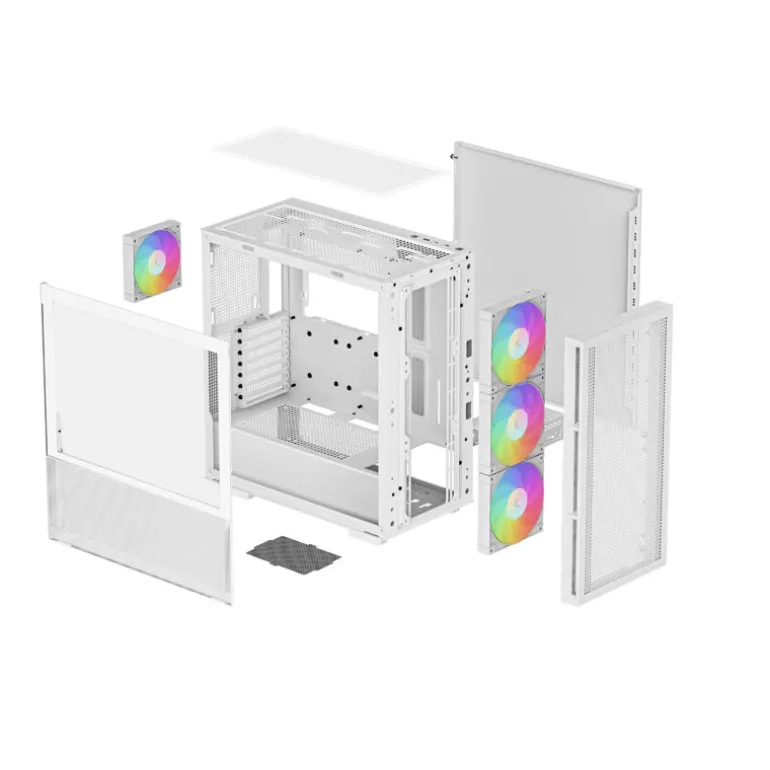Caja/Torre DeepCool CH560 Mesh Blanco