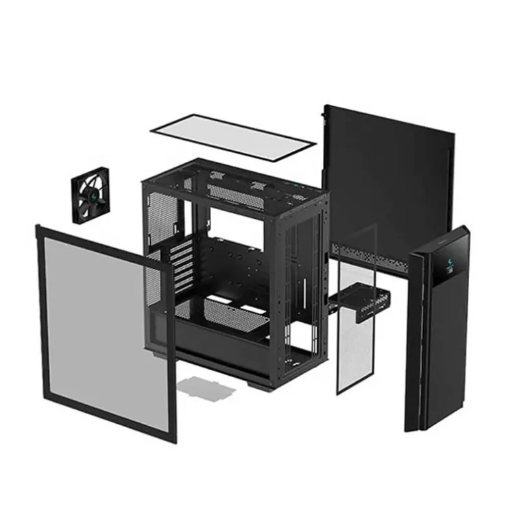 Caja/Torre DeepCool CH510 Mesh Digital Negro