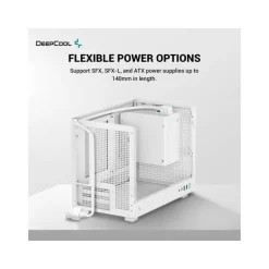 Caja/Torre DeepCool CH160 WH Blanco