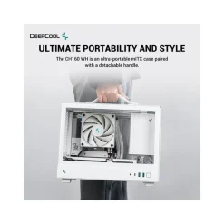 Caja/Torre DeepCool CH160 WH Blanco