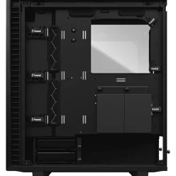 Caja/Torre Fractal Design Define 7 Compact Black TG Dark Cristal Templado