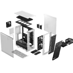 Caja/Torre Fractal Design Meshify 2 Compact Blanco