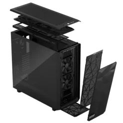 Caja/Torre Fractal Design Meshify 2 XL Black Light Cristal Templado