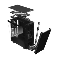 Caja/Torre Fractal Design Define 7 Compact Light Cristal Templado