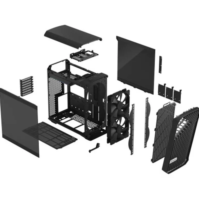 Caja/Torre Fractal Design Torrent Compact Negro
