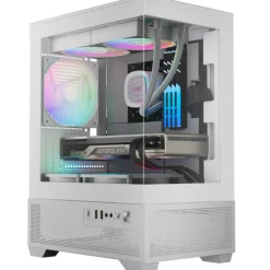 Caja/Torre Gamdias Aura GC9M Elite ARGB Blanco