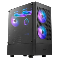 Caja/Torre Gamdias Talos E3 Mesh Negro