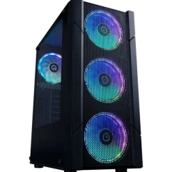 Caja/Torre Hiditec V30M ARGB Gaming Negro