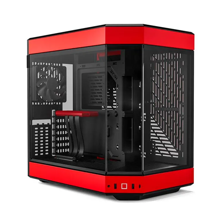 Caja/Torre Hyte Y60 Rojo