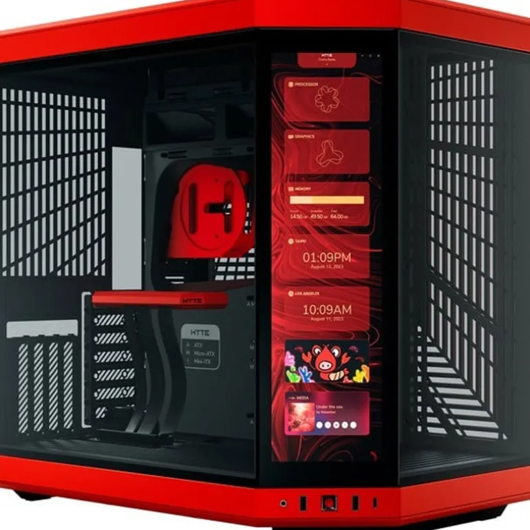 Caja/Torre Hyte Y70 Touch Infinite Cereza Negro