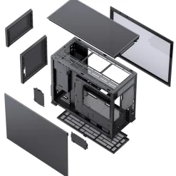 Caja/Torre Jonsbo D31 Mesh Negro
