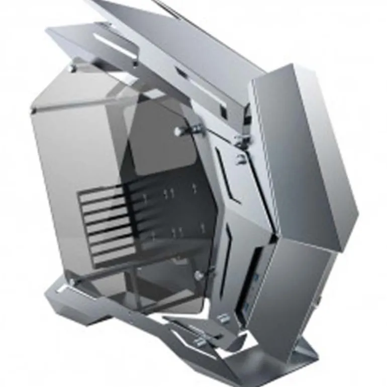 Caja/Torre Jonsbo MOD3 Gris Cristal Templado