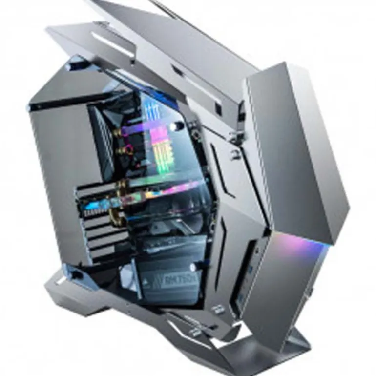 Caja/Torre Jonsbo MOD3 Gris Cristal Templado