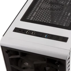 Caja/Torre Kolink Observatory RGB Cristal Templado / Blanco