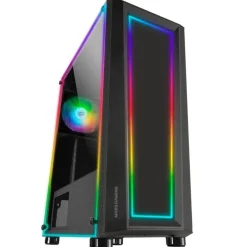 Caja/Torre Mars Gaming Artística MC-ART Gaming Negro